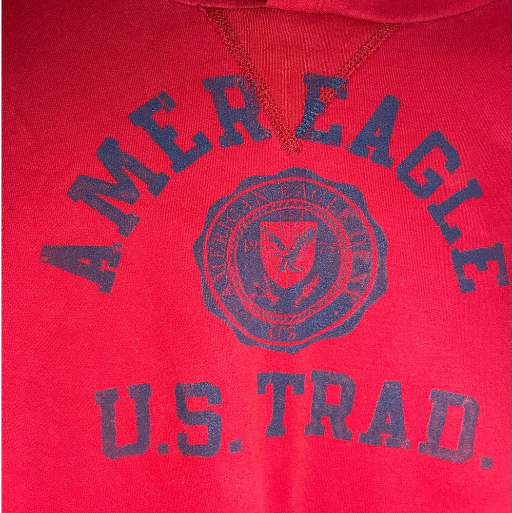American Eagle Hoodie Red - Picture 3 of 8